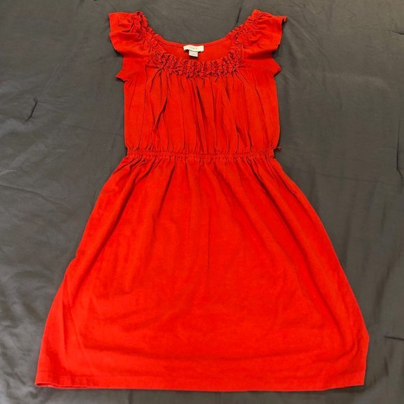 LOFT Ruffle Dress - Picture 2 of 4